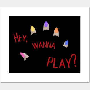 Hey, Wanna Play? Posters and Art